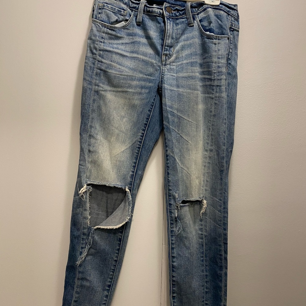 Treasure and bond ripped relaxed fit Jean